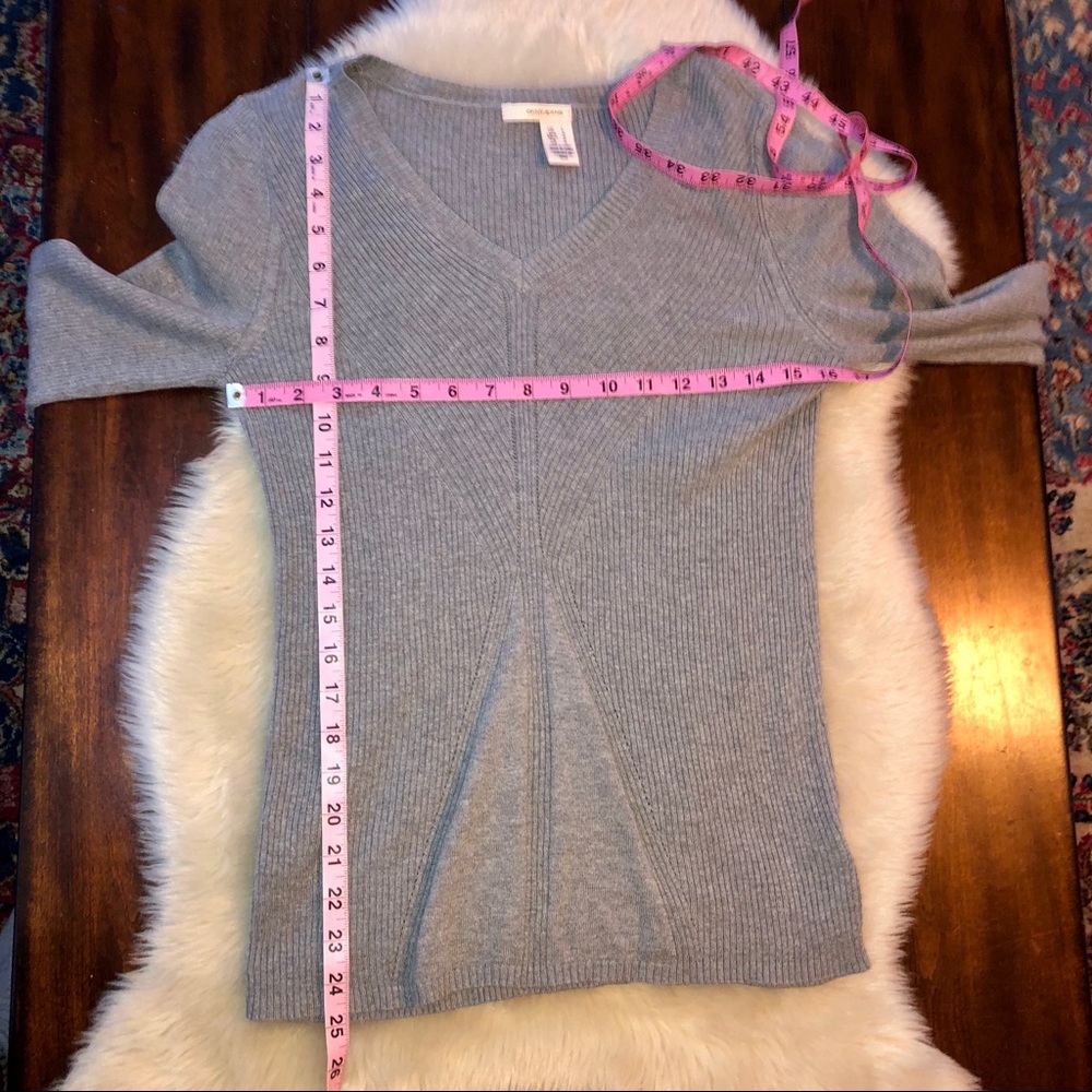 Dkny Jeans Basic Gray Sweater - image 7